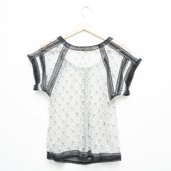 Free People Mesh See Through Top - Picture 6 of 6